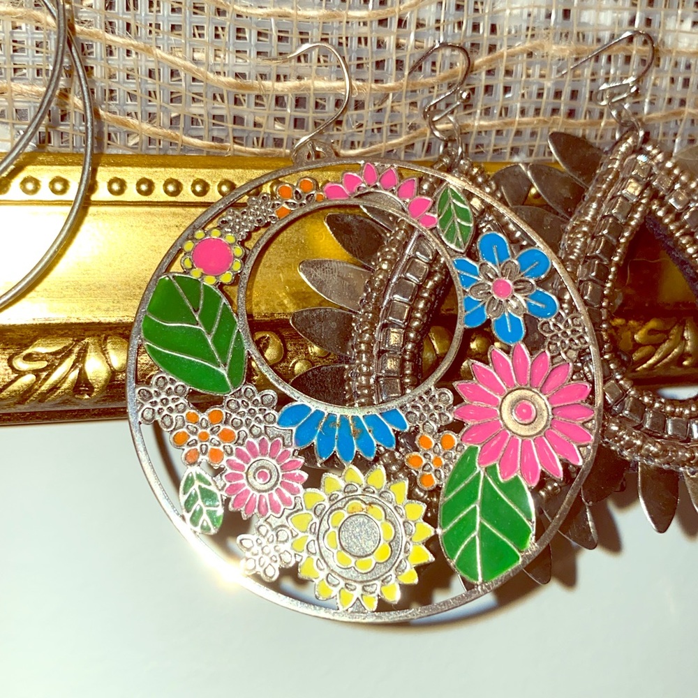 Hippie earrings
